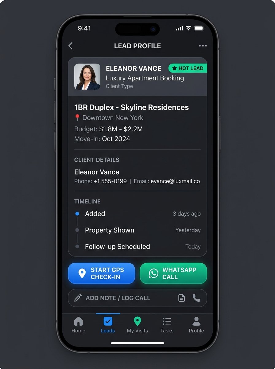 Hemtrix Real Estate Mobile App Interface